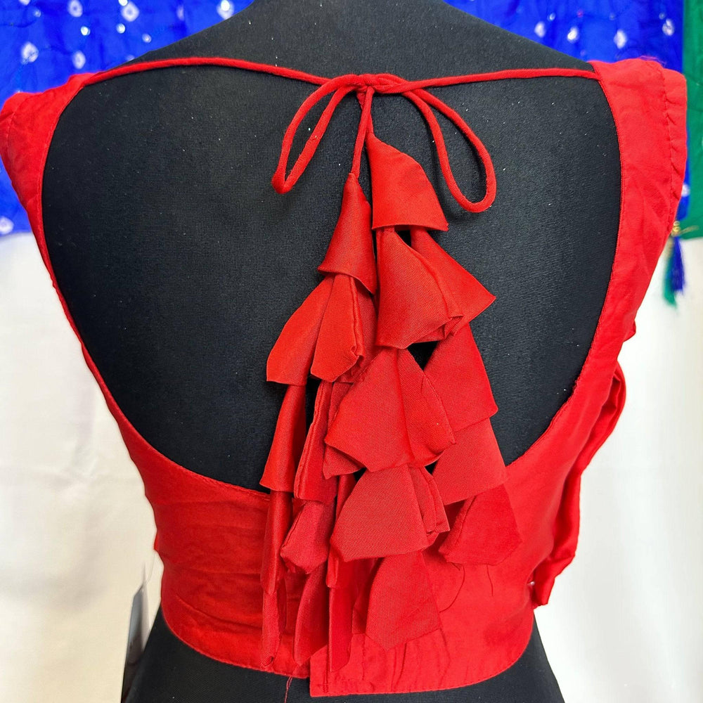 Elegant Plain Blouse with Sweetheart Neck | Versatile Pairing for Sarees & Lehengas - Shree