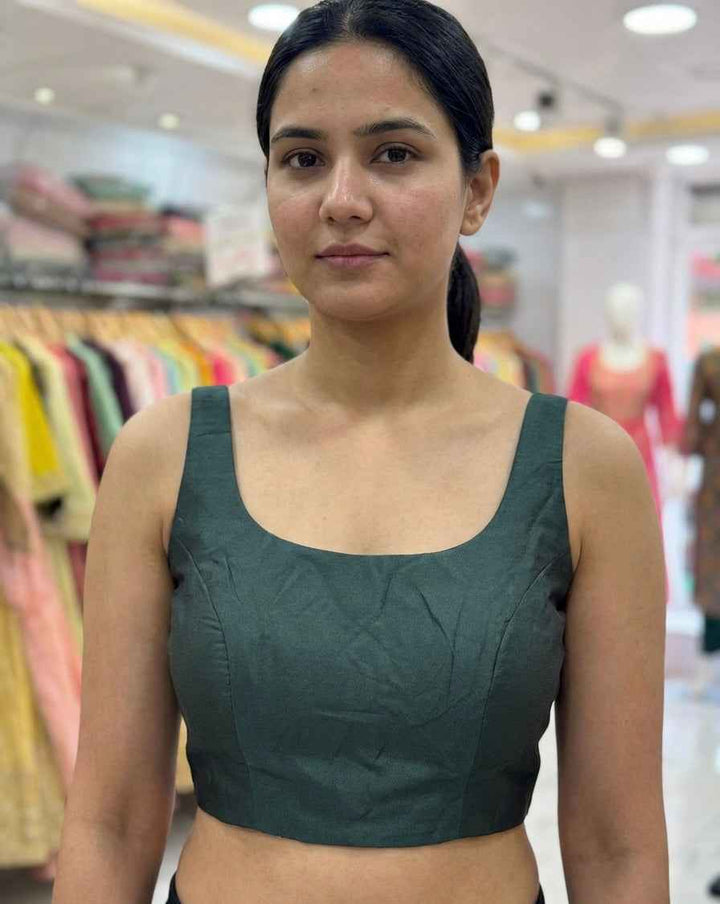 Silk Sleeveless Blouse