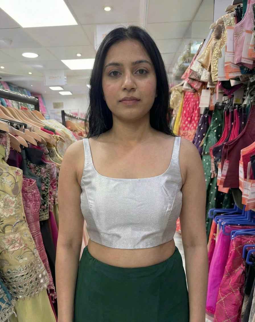 Silk Sleeveless Blouse