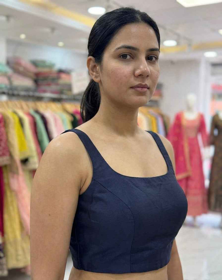 Silk Sleeveless Blouse