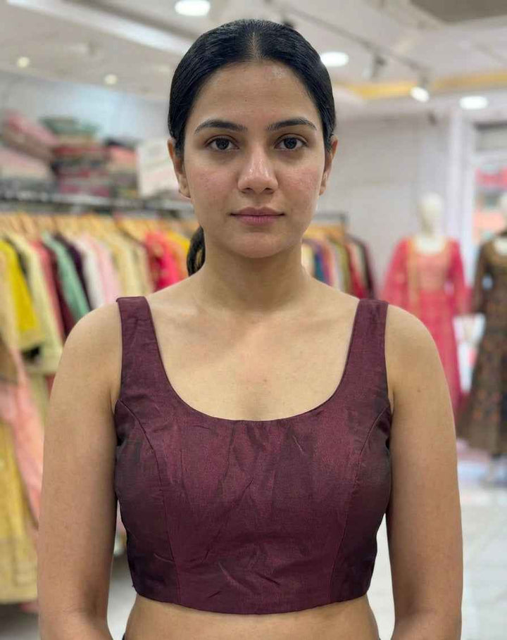 Silk Sleeveless Blouse