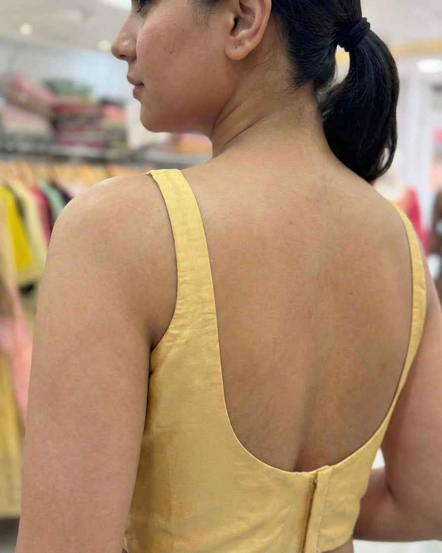 Silk Sleeveless Blouse