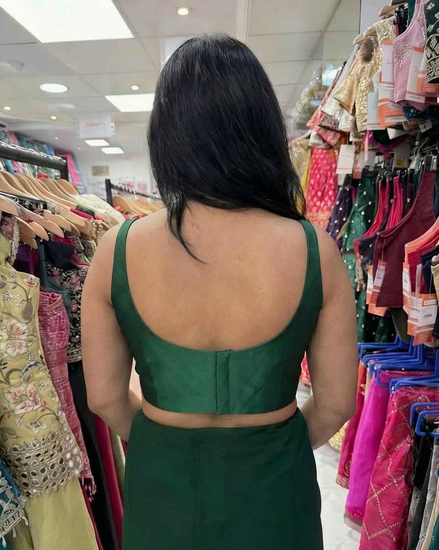 Silk Sleeveless Blouse