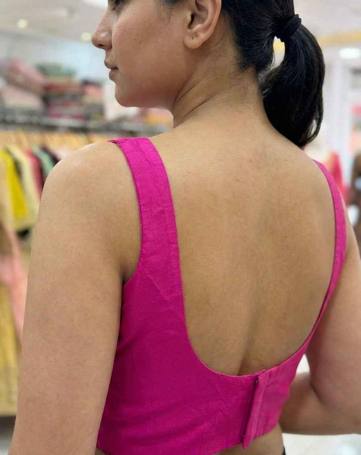 Silk Sleeveless Blouse