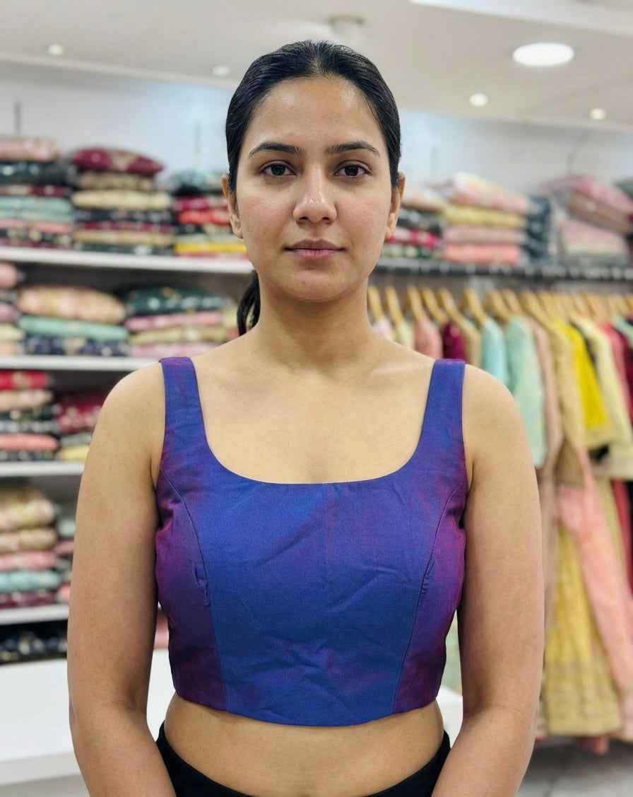 Silk Sleeveless Blouse