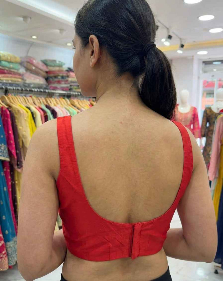Silk Sleeveless Blouse