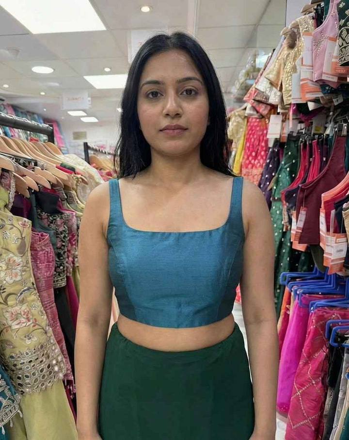 Silk Sleeveless Blouse