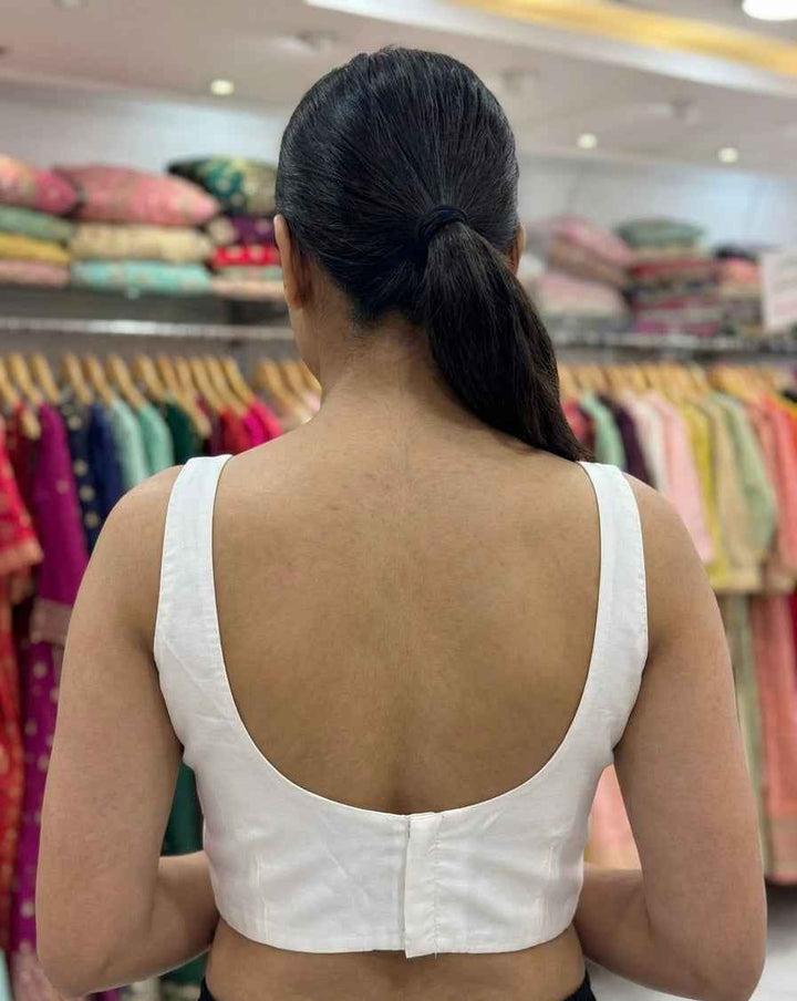 Silk Sleeveless Blouse