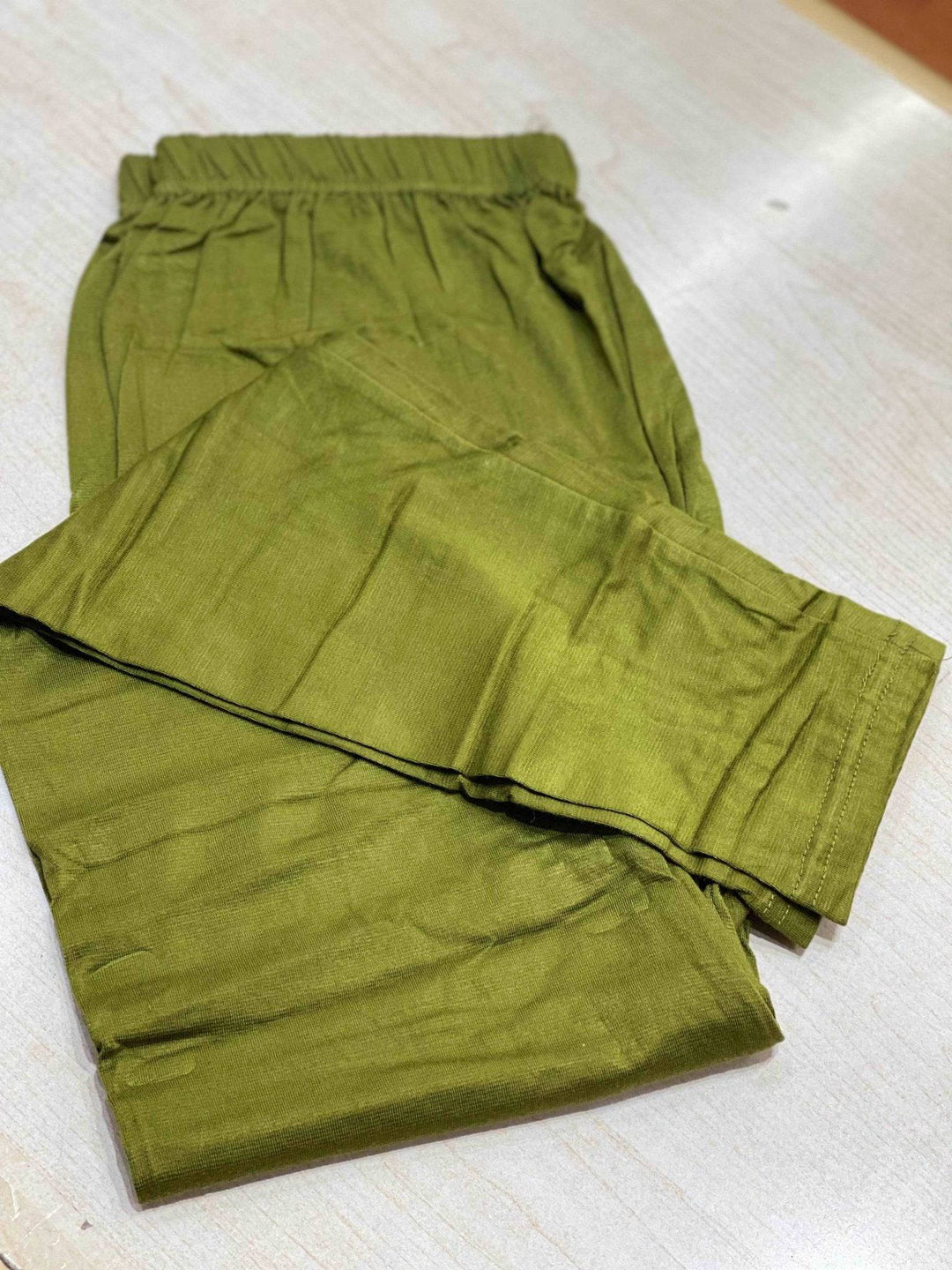 Churidar Legging Mehndi Green XL - Shree Shringar