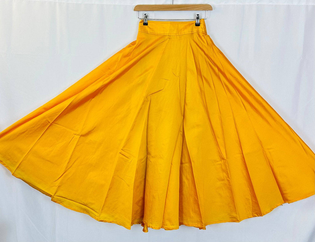Satin Silk Skirt - 40-inch Length Elegance | Luxurious Soft Material - Shree Shringar